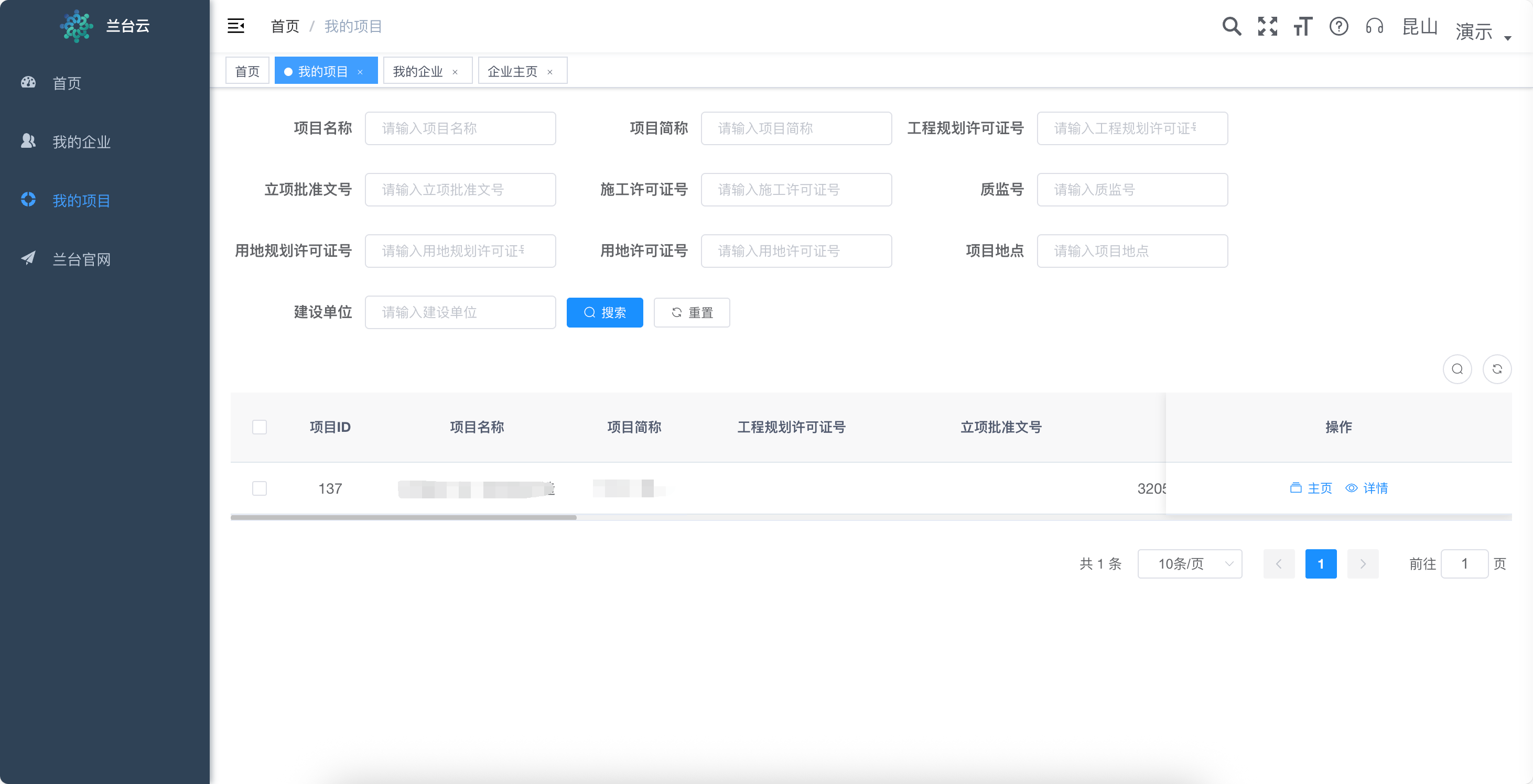 我的项目